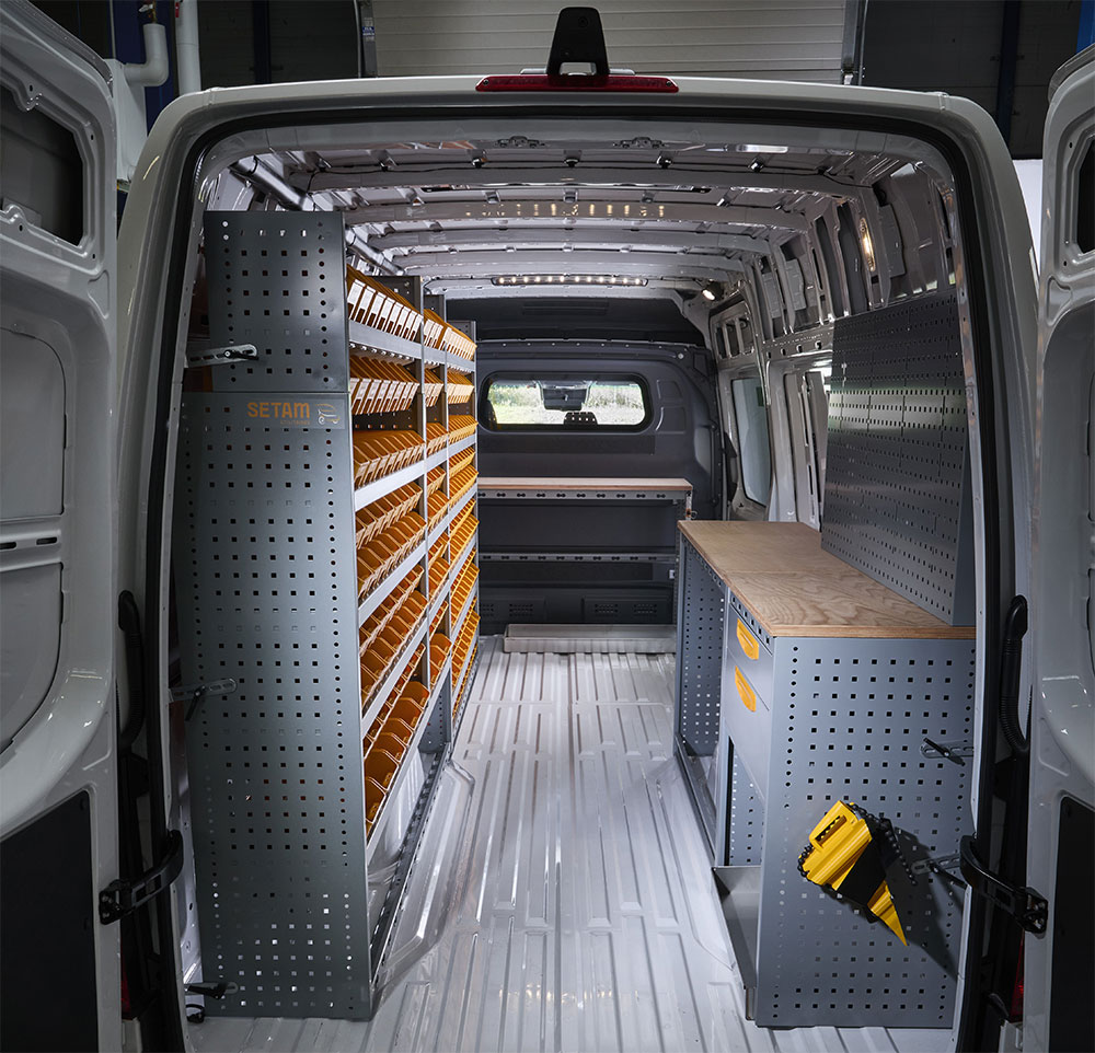 Aménagement d'un Mercedes Sprinter