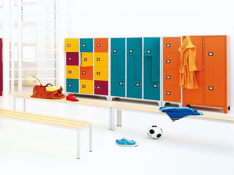 Vestiaires pour sportifs